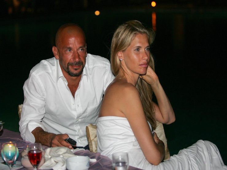 Gianluca Vialli, wife, daughters and billionaire father