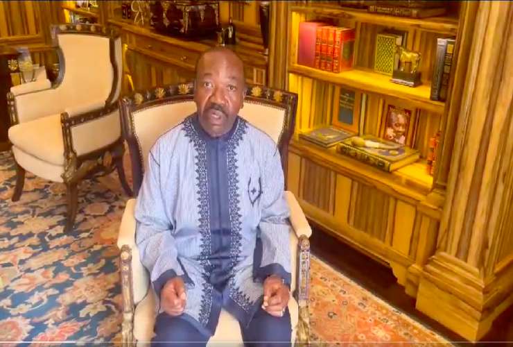 Il presidente del Gabon, Ali Bongo Ondimba