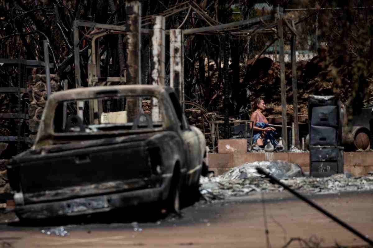 Gli incendi che hanno colpito l'isola di Maui, nelle Hawaii