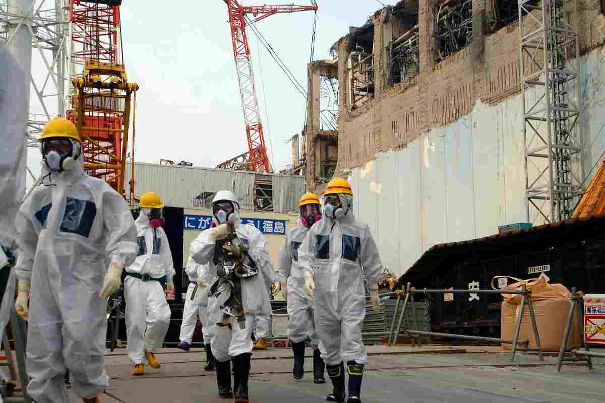 La centrale nucleare di Fukushima, in Giappone