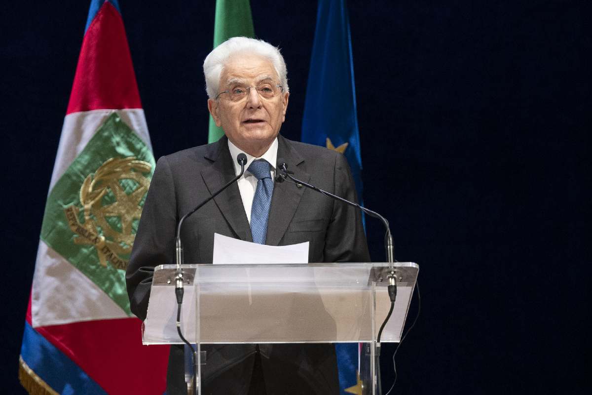 Il presidente Mattarella