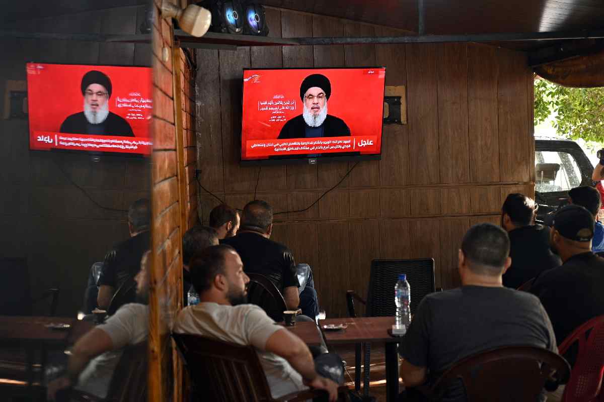 Il discorso di Hassan Nasrallah, il leader di Hamas