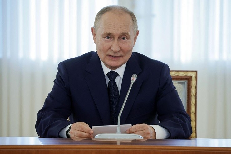 Il presidente russo Vladimir Putin