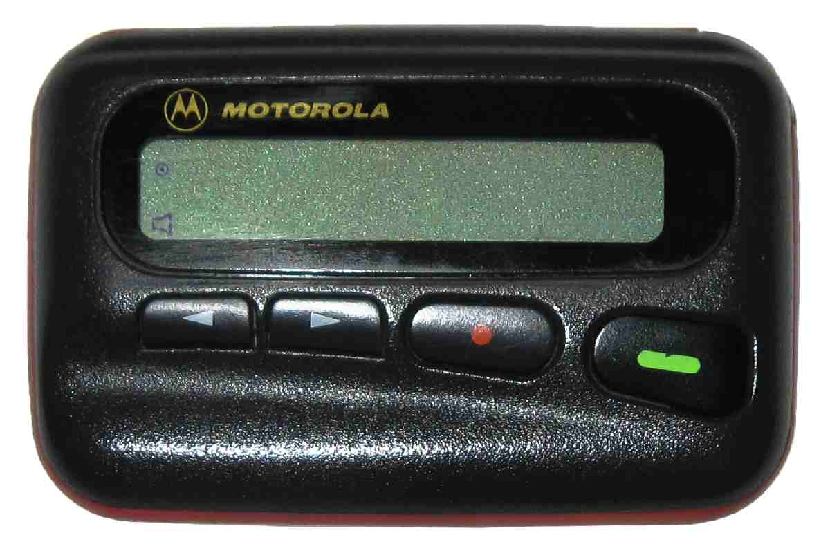 Un cercapersone della Motorola