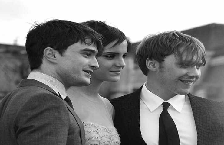 golden trio Harry Potter