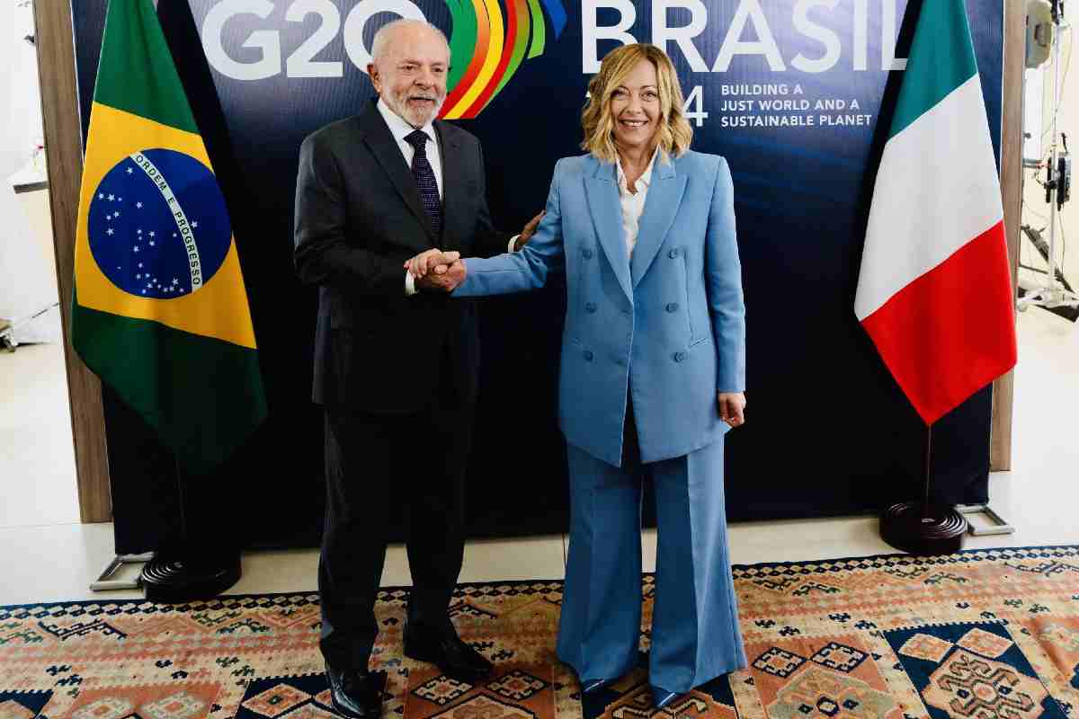 G20 Meloni e Lula