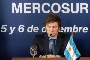 Il presidente argentino Javier Milei