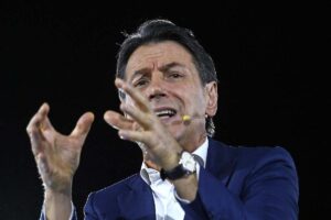 Il presidente del M5S Giuseppe Conte