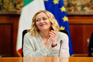 La premier Giorgia Meloni