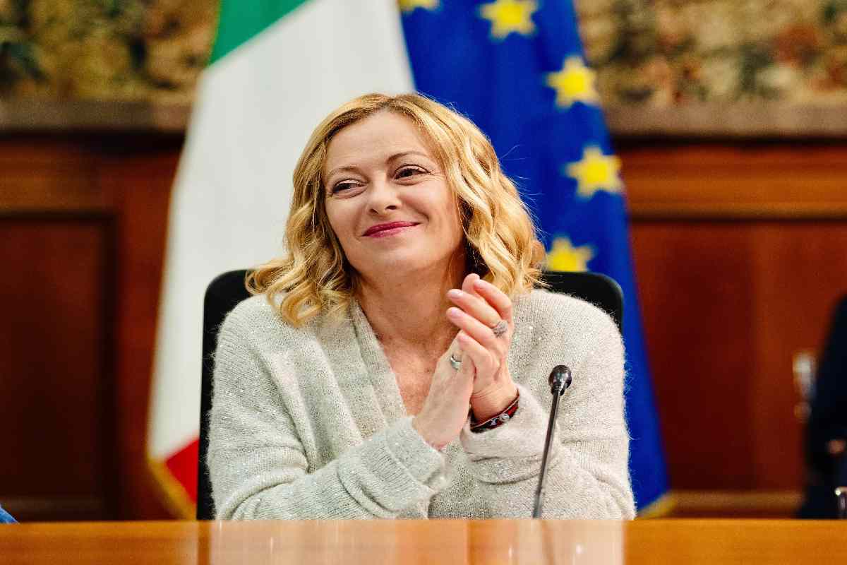 La premier Giorgia Meloni