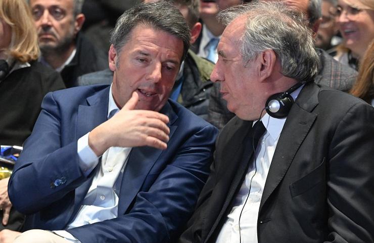 Matteo Renzi e Francois Bayrou