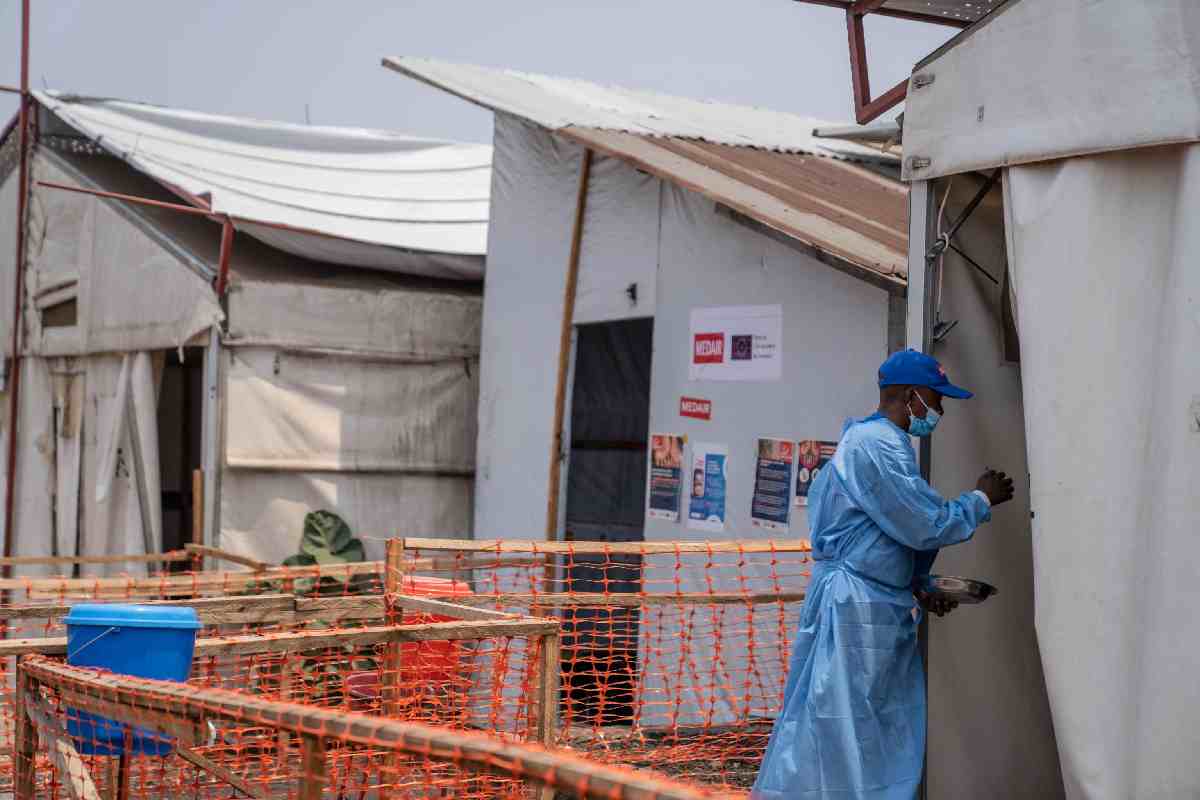 Una struttura sanitaria nella Repubblica Democratica del Congo