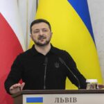 Il presidente dell'Ucraina Volodymyr Zelensky