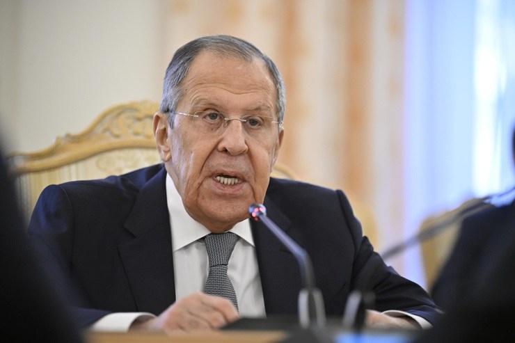 Il ministro degli Esteri russo Sergei Lavrov